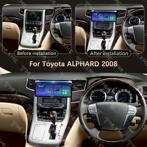 Navigation multimédia <span class=keywords><strong>Android</strong></span> 12,3 pouces avec grand écran tactile pour <span class=keywords><strong>TOYOTA</strong></span> ALPHA 2008 avec 4G WIFI GPS DSP, écran tactile, autoradio - Product Image 4