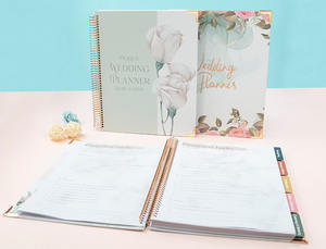 Planificador personalizado de lujo 2025 Diario Personalizar Cuadernos creativos <span class=keywords><strong>Future</strong></span> Mrs Wedding Planner Impresión personalizada Diario de tapa dura - Product Image 6