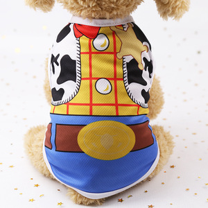Maglietta a Rete Traspirante in Poliestere per <span class=keywords><strong>Cani</strong></span> Piccoli, Stile Primaverile ed Estivo, per Bulldog Francese e Teddy - Product Image 3