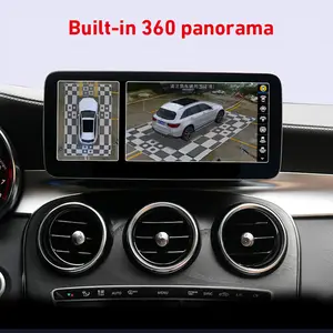 Android 10 C Klasse W204 Autoradio Radio Systeem S204 2008-2018 Gps Monitor W205 Carplay Adapter Auto Navigatie Touch screen