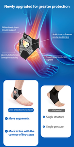 Protector de tobillo deportivo AOFIT, <span class=keywords><strong>tobillera</strong></span> de costura reforzada para entrenamiento de tenis y voleibol - Product Image 4