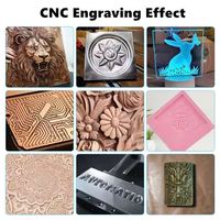 Máquina de Grabado y Fresado CNC4540, Kit CNC Completo, Gran Área de Trabajo, para Aficionados, Madera, Metal, Aluminio, USB