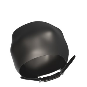 Nuevo gorro de natación de pelo largo y cobertura total para mujer, extra grande, con hebilla elástica ajustable, gorro de natación de silicona, 120g, exportación - Product Image 1