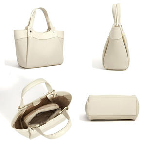 Nuova Borsa a Tracolla da Donna 2026 in Vera Pelle di Vacchetta, Stile Cesto Porta Caramelle, Portatile con Tracolla Singola in Poliestere, per Estate/Inverno - Product Image 3