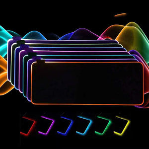 Xxl Custom Glowing RGB Led Non-slip Mouse Pad USB <strong>Gaming</strong> <strong>Mousemat</strong> - Product Image 4