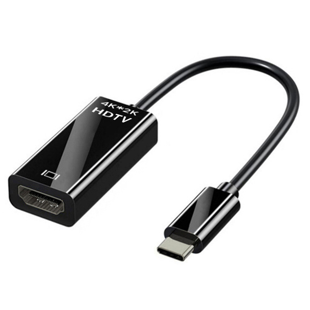 USB C to HDMI-Compatible Adapter Cable Type C 4K USB 3.1 HDTV Converter Cable for Projector PC MacBook Pro Laptop Tablet HUAWEI