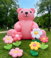 Personnage gonflable géant et adorable pour événements festifs et décorations extérieures, fabrication OEM professionnelle