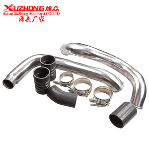ชุดท่ออินเตอร์คูลเลอร์ Xuzhong สำหรับรถฟอร์ด F-250 ซูเปอร์ดิวตี้ ปี 03-07 อะลูมิเนียม อัพเกรด - Product Image 1