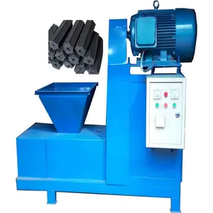 Waste biomass rice husk briquette making machine