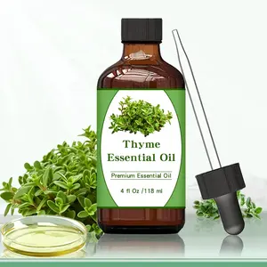 118ml 4Oz Thyme Oil Price Pure Thyme Oil for Skincare Hair growth and Follicle Health