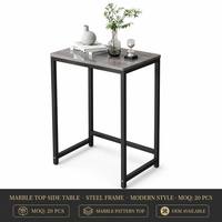 Table basse moderne de luxe avec structure en fer, plateau en bois mobile, options personnalisables, pour la maison