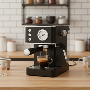 Cafetera de Alto Rendimiento con Extracción Constante de 20 Bares, Calentamiento Rápido de 1350 W para Uso Doméstico y Hotelero - Product Image 6