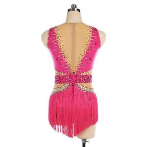 LIUHUO Mädchen Eiskunstlaufkleid Mädchen Damen Rollschuh-Ballett-Tanzkleid Eiskunstlauf-Rock - Product Image 2