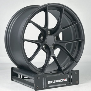 Jantes Forgées Bku 5x112 de 19, 20 et 21 Pouces pour <span class=keywords><strong>Audi</strong></span> RS4 RS6 S4 <span class=keywords><strong>B8</strong></span> B9 <span class=keywords><strong>A4</strong></span> A6 Allroad Avant Wagon – Jantes Alliage Noires Personnalisées - Product Image 5