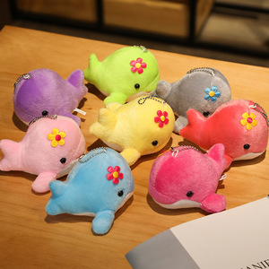 Pendentif en forme de petit <span class=keywords><strong>dauphin</strong></span>, animal marin mignon, 20 cm, jouet en <span class=keywords><strong>peluche</strong></span>, petite poupée baleine - Product Image 5