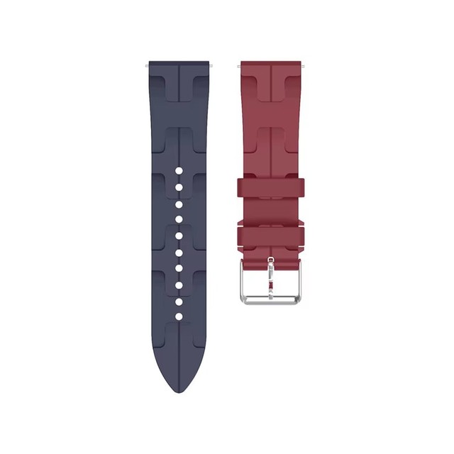 Replacement Silicone Rubber Watch Straps 12mm 16mm 18mm 20mm 22mm Wristband for Garmin Samsung Huawei