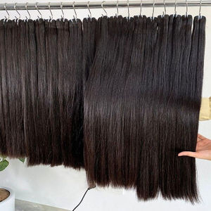 Bundles de cheveux humains droits à os Offre Spéciale en gros 100% cheveux humains vietnamiens bruts naturels à cuticule alignée vierges à double tirage - Product Image 1