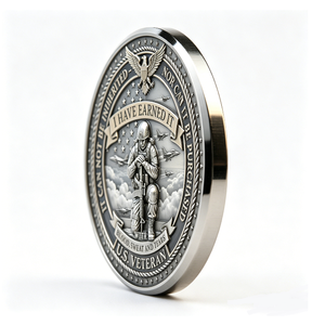 Moneda Conmemorativa Personalizada de Aleación de Zinc 3D en Plata Antigua, Coleccionable, con Temática Deportiva, para el Día Nacional y Regalo de Navidad - Product Image 2