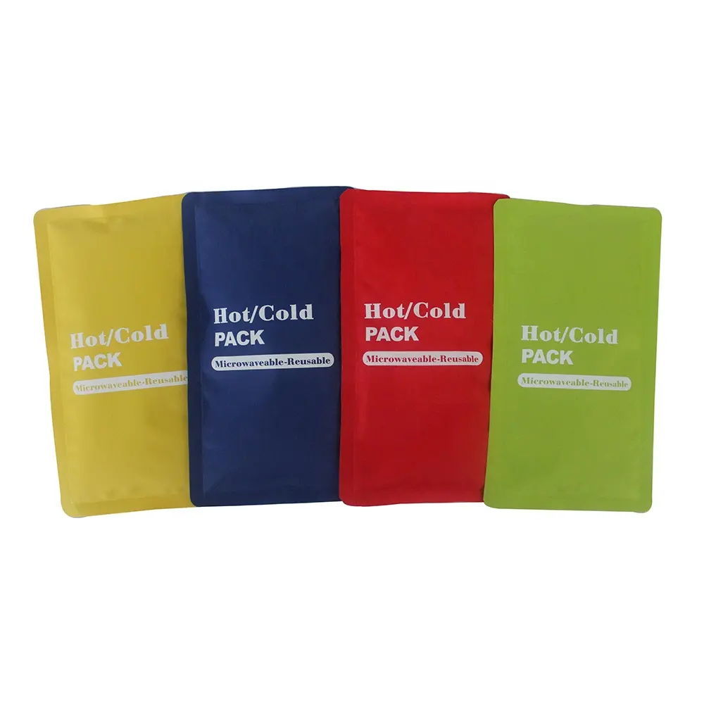 Personalized Reusable Hot Cold Gel Packs Portable Nylon+PVC Food Grade Cooling And Warming Packs