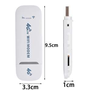 Módem USB 4G LTE en Oferta, Dongle Wifi Universal Inalámbrico 4G con Ranura para Tarjeta SIM, Similar a HW <span class=keywords><strong>E8372</strong></span> - Product Image 4