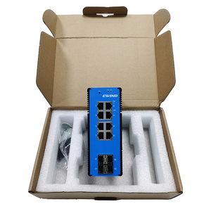 Commutateur Ethernet Gigabit industriel 16 ports géré couche 2+ pour montage sur rail DIN IP40 avec PoE et protection de 5 ans - Product Image 6