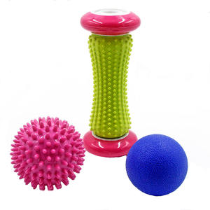 Innovador rodillo de masaje para pies Foot Hedgehog Ball Massafe Ball Set para aliviar los músculos doloridos - Product Image 1
