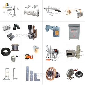 Plateforme de travail suspendue galvanisée à chaud ZLP630, élévateur de chantier, échafaudage suspendu pour le nettoyage des bâtiments de grande hauteur - Product Image 5