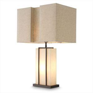 Lampe de table minimaliste à LED, base E27, pour salon, chambre à coucher, bureau - Product Image 3