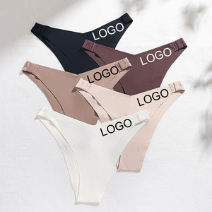 Nuovissime Mutandine da Donna 2025 a Vita Bassa con Design a Gancio e Occhiello, Forma a V, Asciugatura Rapida, Stile Giovanile, Senza Cuciture - Product Image 2