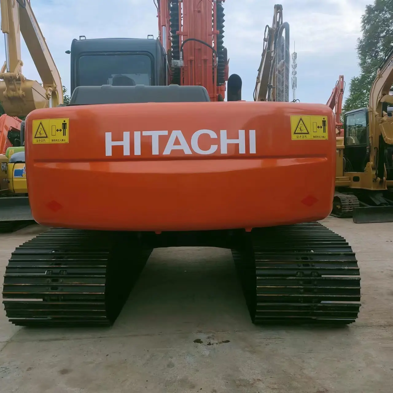 Segunda mão original Hitachi ZAXIS120 segunda mão escavadeira qualidade venda quente fábrica de vendas diretas