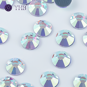 Hoogwaardige bulk decoratieve steen hotfix stevige en stabiele jeans t-shirt kristallen strass steentjes - Product Image 3