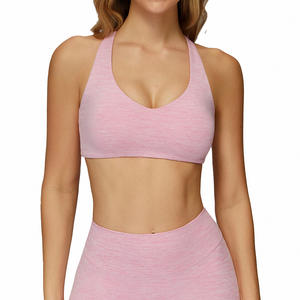 Sujetador deportivo Disko Sport para mujer, tipo racerback, 83% poliéster, 17% spandex, elástico en cuatro direcciones, para fitness y running. - Product Image 3