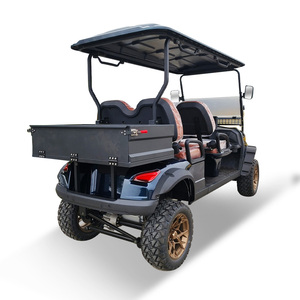 Carrito de <span class=keywords><strong>Golf</strong></span> Eléctrico Utilitario <span class=keywords><strong>Mini</strong></span> de 4 Plazas con Plataforma de Carga, Motor de CA de 5KW, Batería de Litio de 48V, 90km de Autonomía, Luces LED, Frenos de Disco, Cargador Inteligente <span class=keywords><strong>1</strong></span> - Product Image 3