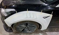 Fabrication sur mesure de pièces automobiles en résine POM ABS, prototypage de couvre-pare-chocs avant de voiture, service d'impression 3D et de moulage sous vide.
