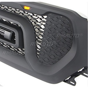 Grille de pare-chocs avant de voiture, grilles de course, calandre pour Dodge RAM 1500 2019-2021, kit carrosserie, accessoires de voiture - Product Image 5