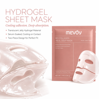 Masque en feuille d'hydrogel hydratation intense soin quotidien peau mature raffermissant affinant les pores élasticité OEM Marque Privée