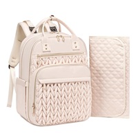 Nouveau sac à dos multifonctionnel pour femmes polyvalent et à la mode étanche pour sac de maman avec fonction de suspension de poussette