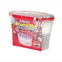 Mini déshumidificateur domestique avec purification de l'air, boîte de poudre déshydratante de 500 ml
