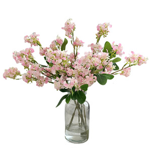 Fleurs artificielles d'osmanthus blanches et violettes en soie pour décoration intérieure, mariage et accessoires de photographie - Product Image 5