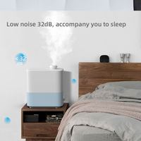 Diffuseur d'huiles essentielles ultrasonique électrique portable, humidificateur, ions négatifs, capacité de 5 L, pour hôtel, voiture, usage domestique