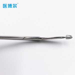 Ciseaux à gaze médicale en acier inoxydable de Shanghai, ciseaux à gaze d'urgence, 14 cm et 18 cm, réductions en gros disponibles. - Product Image 4