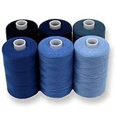 Fil de polyester chenille teint en masse haute ténacité XINAO |   Bobine 5500Y (5000M) 40S/2 (Tex27) 100% filé pour machine à coudre