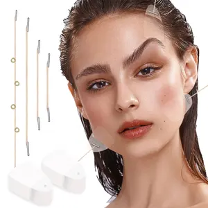 40pcs Miracle Face Neck Unsichtbares Lift Tape Dünnes Gesicht Gesichts aufkleber Facial Line Wrinkle Sagging Skin Face Lifting Tapes