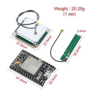 Carte de développement GSM/<span class=keywords><strong>GPRS</strong></span>+GPS/BDS A9G – SMS, Voix, Transmission de données sans fil + Positionnement - Product Image 4