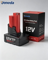 Baterai Pengganti Alat Tenaga Impak Lithium-ion Ternary Solid State 10.8V 4AH 5AH 6AH Isi Ulang 3C Maks 500 Siklus