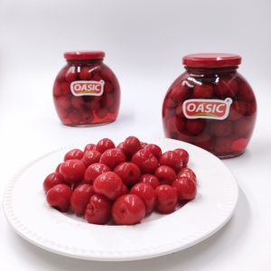 Cerises noires sucrées en conserve, dénoyautées, dans un sirop épais, 820g # Lot <span class=keywords><strong>de</strong></span> 10 pots en verre et en fer blanc, pour la pâtisserie et les desserts - Product Image 5