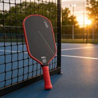 Raket Pickleball serat karbon T700 khusus, tekstur kain ekstra, permukaan buram, ketebalan 16mm, set padball, pabrik lintas batas