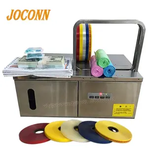 OPP material tie wrap machine tabletop vegetables strapping and banding machine for incense Bundle Tying Machine