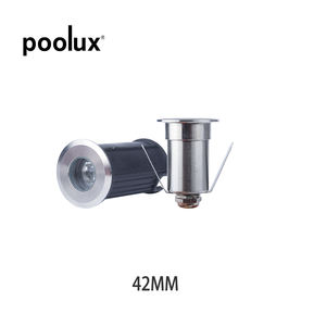 POOLUX Custom Make 42mm Small 1W Swimming Pool Lights Lumière enterrée souterraine IP68 - Product Image 5