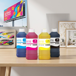 Tinta Eco Solvente para Exteriores de <span class=keywords><strong>5</strong></span> Años de Duración para Impresora Epson I3200, Precio de Fábrica, Tinta Eco Solvente Premium para Epson - Product Image 1
